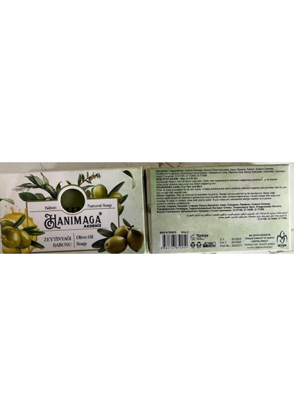 Hanımağa Doğal Zeytinyağı Sabunu 100G