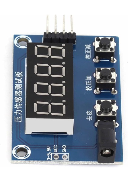 HX711 Gösterge Modülü Elektronik Tartı 5/10 kg Ağırlık Sensör Hassas Ölçüm Dijital Ekran Load Cell