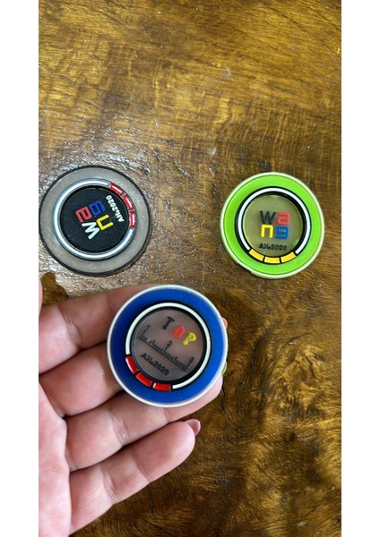 3 Lü Renkli Çelik Halkalı Silikon Arma Seti 4x4 cm fiyatları