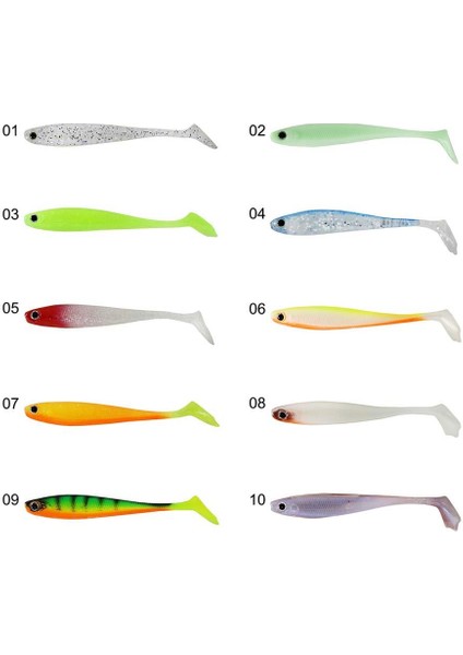 3587 Dagi Duck Shad 9cm 7gr Levrek Silikonu 5 Adet Suni Yem fiyatları