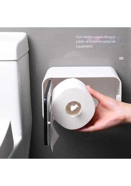 Kutusu, Banyo Doku Kutusu, Banyo Rafı, Tuvalet Duvara Monte Banyo Doku Rulosu (Yurt Dışından) indirimleri