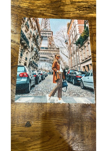 Manzaralı Kız Arma Dikiş Aplike 23X19 cm fiyatları