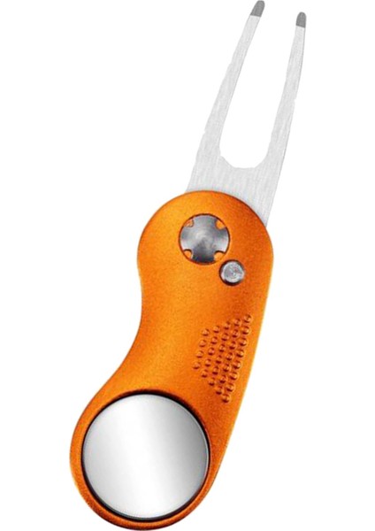 Golf I Yeşil Çatal Golf Çatal Ekipmanları Turuncu Koymak (Yurt Dışından)