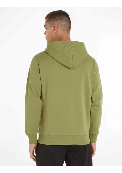 Calvin Klein Erkek Siyah Hooedie Kapüşonlu Sweatshirt