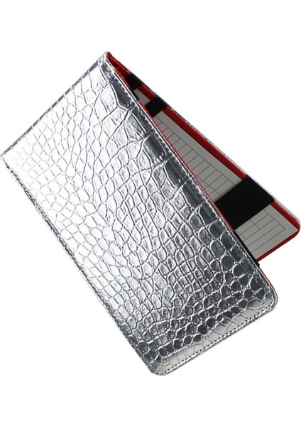 Golf Puan Sayacı Kart Tutucu Aksesuar Yardage Kitap Kapağı Erkekler Kadınlar Için Simli (Yurt Dışından)