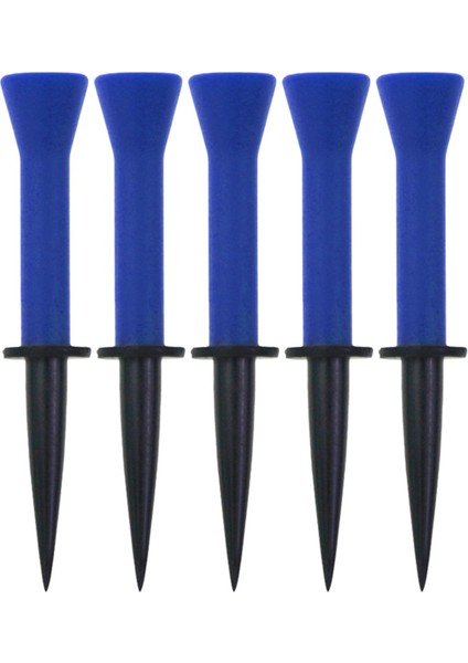 5x Kauçuk Golf Topu Profesyonel Arka Bahçe Uygulama Egzersiz Golf Topu Tutucu Mavi Yükseklik 7.6 cm (Yurt Dışından)