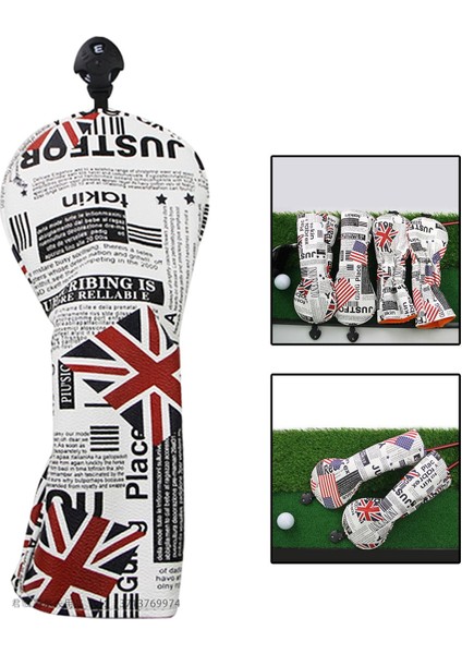 Golf Ğı Dayanıklı Başörtüsü Koruyucusu Etiketi ile Bayrağı 3 5 (Yurt Dışından)
