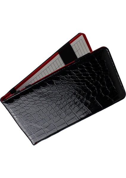 Golf Puan Sayacı Kart Tutucu Aksesuar Yardage Kitap Kapağı Erkekler Kadınlar Için Siyah (Yurt Dışından) fiyatları
