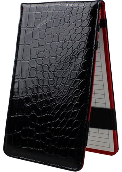 Golf Puan Sayacı Kart Tutucu Aksesuar Yardage Kitap Kapağı Erkekler Kadınlar Için Siyah (Yurt Dışından) modelleri