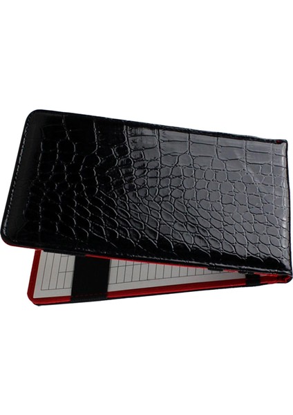 Golf Puan Sayacı Kart Tutucu Aksesuar Yardage Kitap Kapağı Erkekler Kadınlar Için Siyah (Yurt Dışından) indirimleri