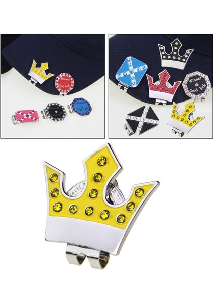 Çıkarılabilir Golf Işaretleyiciler Ş Hatıra Aksesuarları Taç Sarı (Yurt Dışından) fiyatları