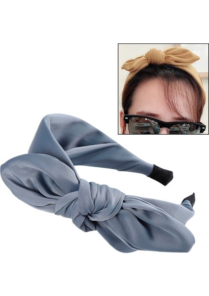 Yuekeda-Rab Ears Bez Fiyonklu Kafa Bandı Kız Çocuk Saç Çemberi (Yurt Dışından) fırsatları