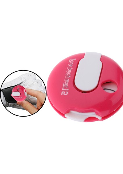 Mini Golf Inme Skorlama Sayma Aracı 12 Atış Skorcu Pembe 3cm (Yurt Dışından) modelleri