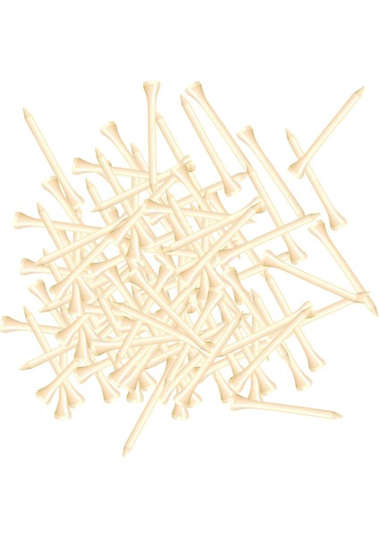 100X Ahşap Golf Tees Vernik Ahşap Golf Tees Golf Eğitimi Için Kadın 70MM (Yurt Dışından) indirimleri