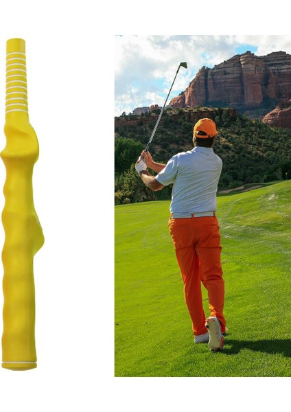 Golf Kavrama Salığitimi Uygulama Aleti El Pozisyonu Sarı 14.73MM (Yurt Dışından)