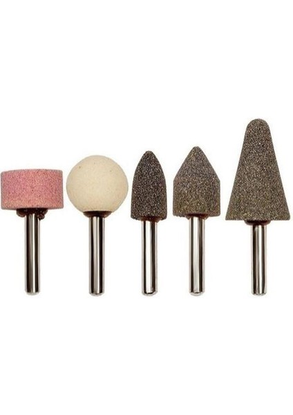 Mini Kalığçı Taşlama Seti Hss Matkap Gravür Taşlama Set 5 Parça Taşlama Seti