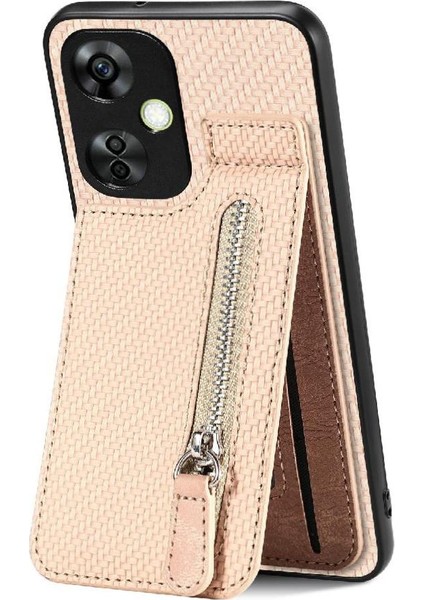 Oneplus Nord Ce 3 Lite Crad Yuvası Cüzdan Fermuar Standı Manyetik Araba Için Kılıf (Yurt Dışından)