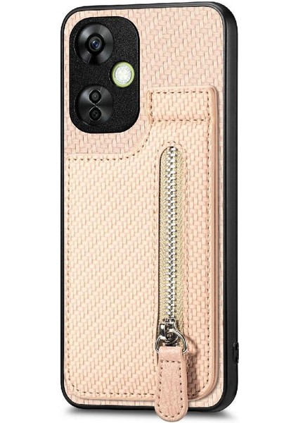 Oneplus Nord Ce 3 Lite Crad Yuvası Cüzdan Fermuar Standı Manyetik Araba Için Kılıf (Yurt Dışından) modelleri