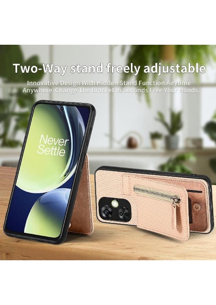 Oneplus Nord Ce 3 Lite Crad Yuvası Cüzdan Fermuar Standı Manyetik Araba Için Kılıf (Yurt Dışından) indirimleri