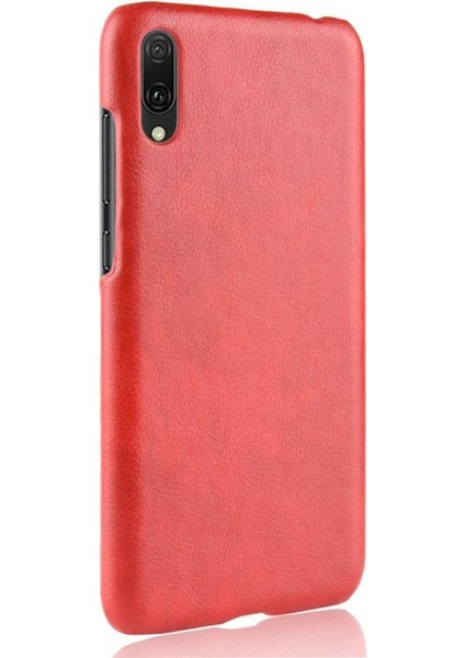 Retro Kılıf Için Huawei Huawei Pro 2019 Lychee Desen Retro Anti Scratch Kapak (Yurt Dışından)