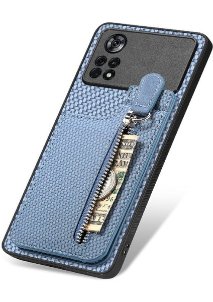 Xiaomi Poco X4 Pro 5g Cüzdan Manyetik Araç Montaj Crad Yuvası Fermuar (Yurt Dışından) fırsatları