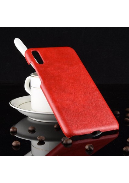 Retro Kılıf Için Huawei Huawei Pro 2019 Lychee Desen Retro Anti Scratch Kapak (Yurt Dışından)