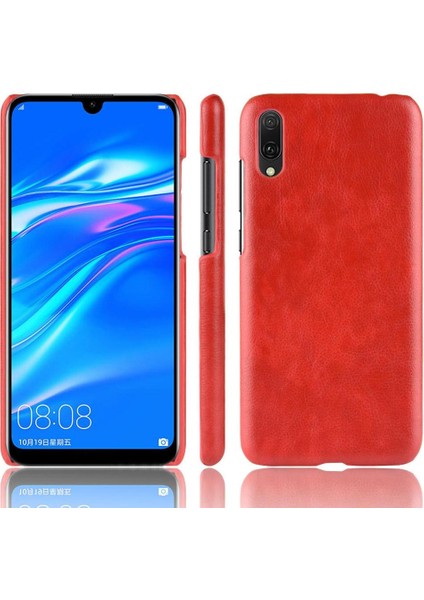 Retro Kılıf Için Huawei Huawei Pro 2019 Lychee Desen Retro Anti Scratch Kapak (Yurt Dışından)