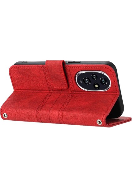 Onur 200 Pro Kickstand Darbeye Koruyucu Pu Deri Için Flip Case (Yurt Dışından) indirimleri