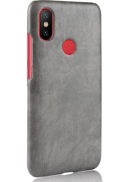 Retro Durumda Xiaomi Mi A2 /mi 6x Uyumluluk Lychee Desen Anti Retro (Yurt Dışından)