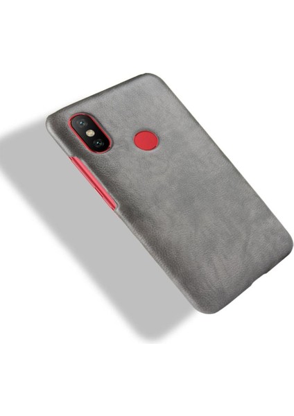 Retro Durumda Xiaomi Mi A2 /mi 6x Uyumluluk Lychee Desen Anti Retro (Yurt Dışından)