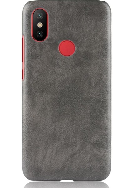Retro Durumda Xiaomi Mi A2 /mi 6x Uyumluluk Lychee Desen Anti Retro (Yurt Dışından)