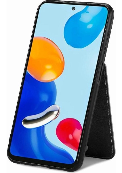 Xiaomi Redmi Not 11 Için Kılıf 4g Crad Yuvası Standı Cüzdan Fermuar Manyetik (Yurt Dışından)