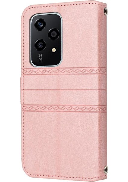 Onur 200 Lite Için Flip Case Darbeye Koruyucu Cüzdan Kılıf Kickstand (Yurt Dışından)
