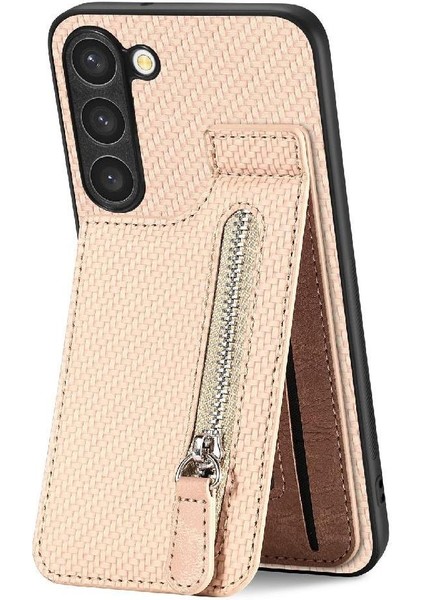 Samsung Galaxy S23 Fermuar Manyetik Araç Montaj Standı Crad Yuvası (Yurt Dışından)
