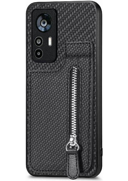 Xiaomi 12T Fermuar Crad Yuvası Manyetik Araç Montaj Cüzdan Standı (Yurt Dışından) modelleri