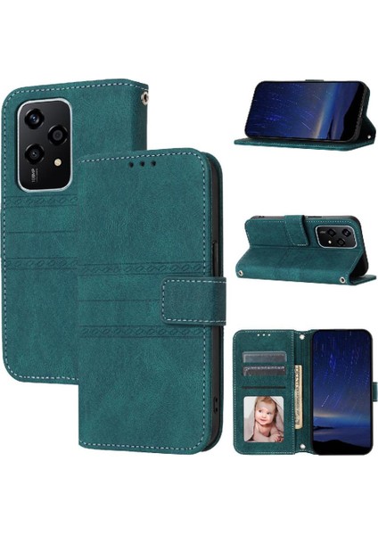 Onur 200 Lite Için Flip Case Darbeye Koruyucu Cüzdan Kılıf Kickstand (Yurt Dışından)