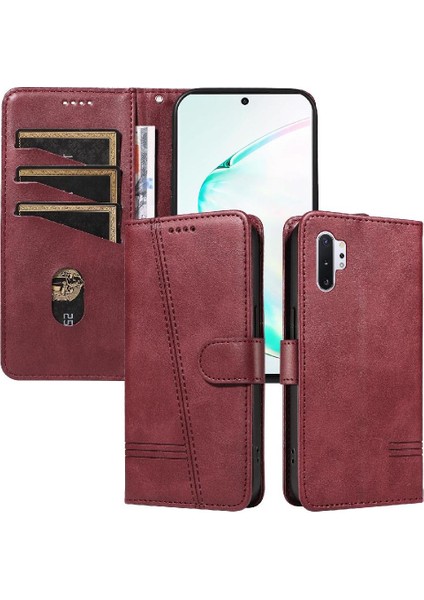 Samsung Galaxy Not 10 Pro Cüzdan Telefon Kılıfı Için Kredi Pu ile (Yurt Dışından)