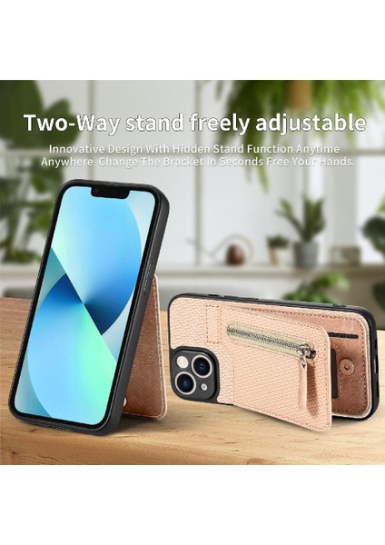 IPhone 13 Için Kılıf Manyetik Araç Montaj Standı Crad Yuvası Cüzdan Fermuar (Yurt Dışından) indirimleri