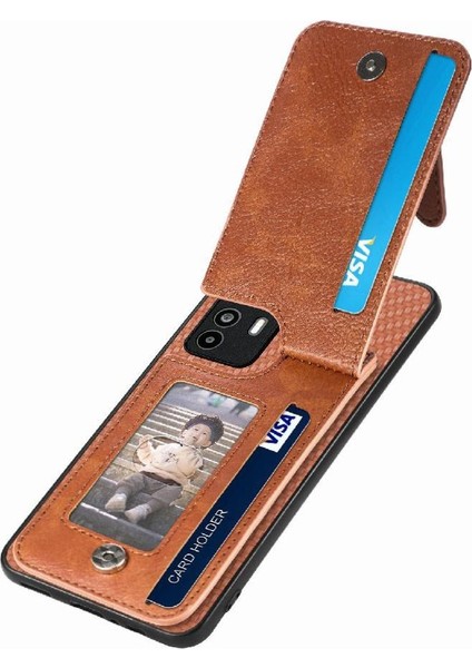 Xiaomi 12T Fermuar Crad Yuvası Manyetik Araç Montaj Cüzdan Standı (Yurt Dışından) modelleri