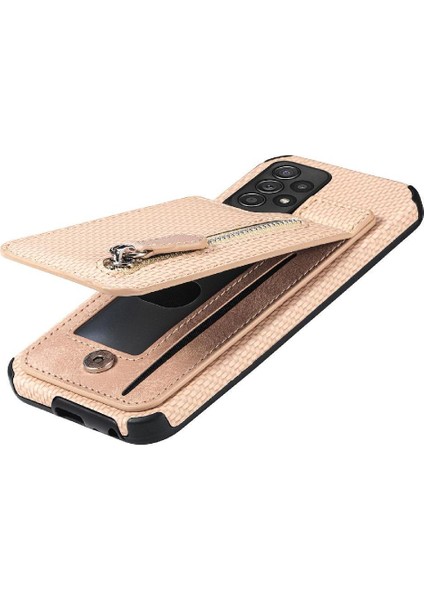 Samsung Galaxy A52 5g Fermuar Cüzdan Standı Crad Yuvası Manyetik Araba (Yurt Dışından) modelleri