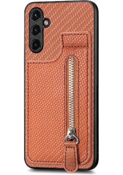 Samsung Galaxy A14 5g Fermuar Manyetik Araç Montaj Cüzdan Crad Yuvası (Yurt Dışından) fırsatları