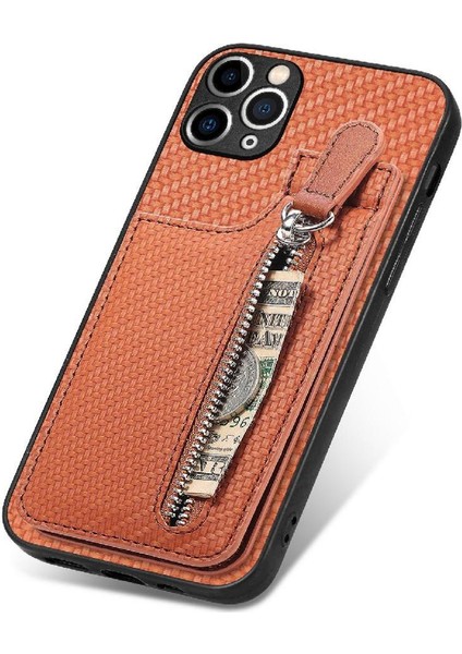 IPhone 11 Için Kılıf Pro Max Standı Crad Yuvası Fermuar Cüzdan Manyetik Araç Montaj (Yurt Dışından) indirimleri