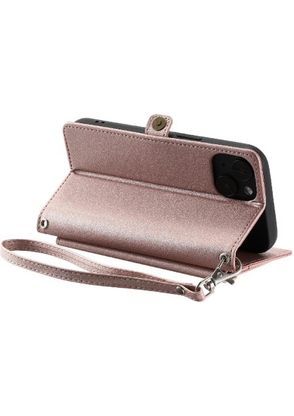 Cüzdan Crossbody Kılıf IPhone 13 Için Mini Kart Tutucu Cüzdan Kılıf Kadınlar Için (Yurt Dışından) indirimleri