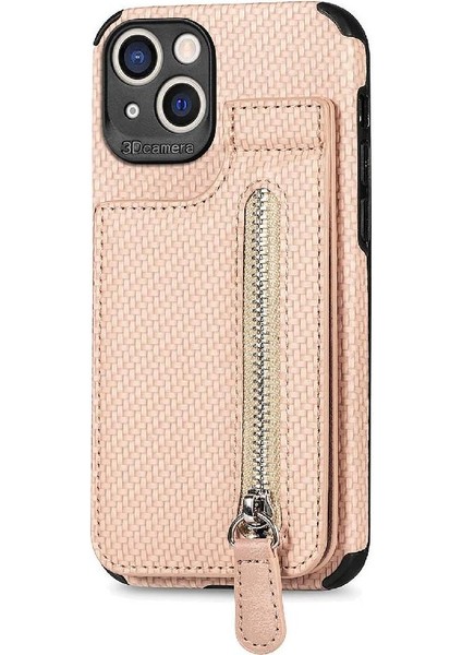 IPhone 13 Için Kılıf Mini Manyetik Araç Montaj Cüzdan Fermuar Crad Yuvası Standı (Yurt Dışından) modelleri