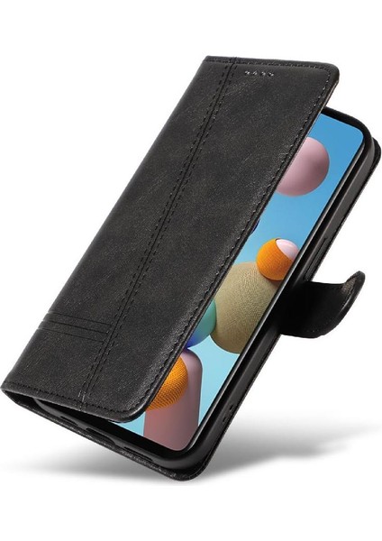 Samsung Galaxy Filp S Için Filp Durumda Preslenmiş Pu Deri Cüzdan Telefon Kılıfı (Yurt Dışından)