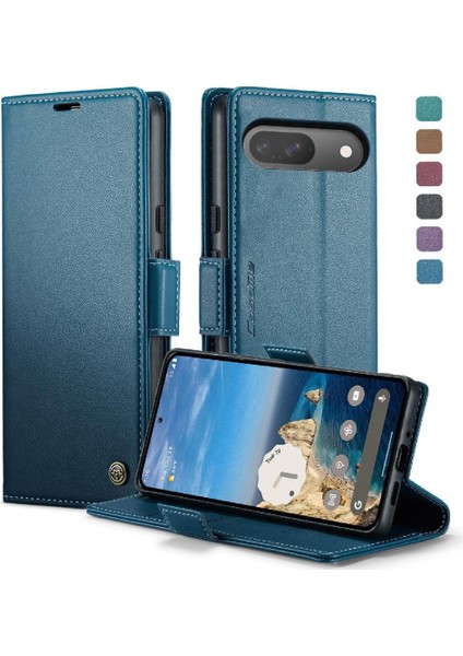 Google Pixel 9 Pro Kickstand Darbeye Dayanıklı Durumda Anti Dolandırıcılık Için Caseme Durumda (Yurt Dışından)
