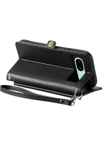 Kadınlar Için Cüzdan Crossbody Durumda IPhone 14 Cüzdan Durumda Fermuar Faturaları (Yurt Dışından)