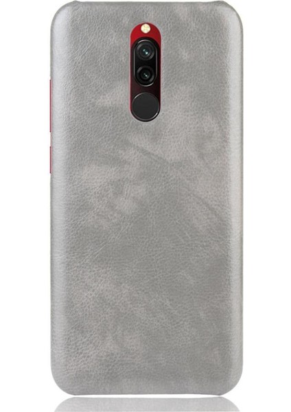 Mays Shop Xiaomi Redmi 8 Lychee Desen Uyumluluk Anti Scratch Için Retro Kılıf (Yurt Dışından)