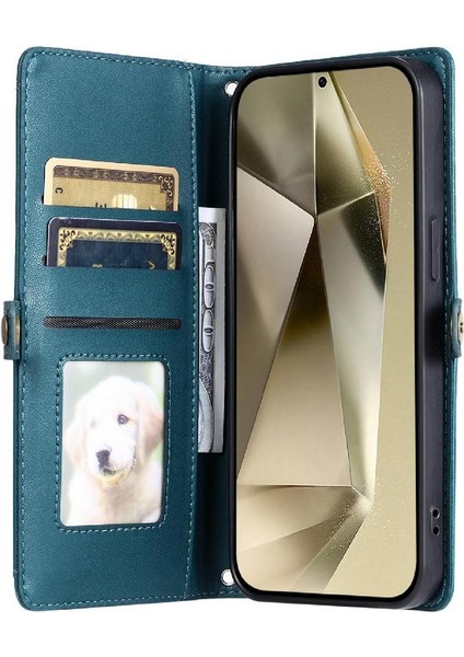 Samsung Galaxy A34 5g Rfıd Engelleme Cüzdan Kılıf Için Cüzdan Crossbody Kılıf (Yurt Dışından) indirimleri