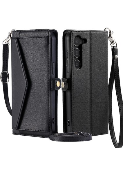 Cüzdan Crossbody Kılıf Samsung Galaxy S23 Artı Cüzdan Kılıf Kadınlar Için (Yurt Dışından)